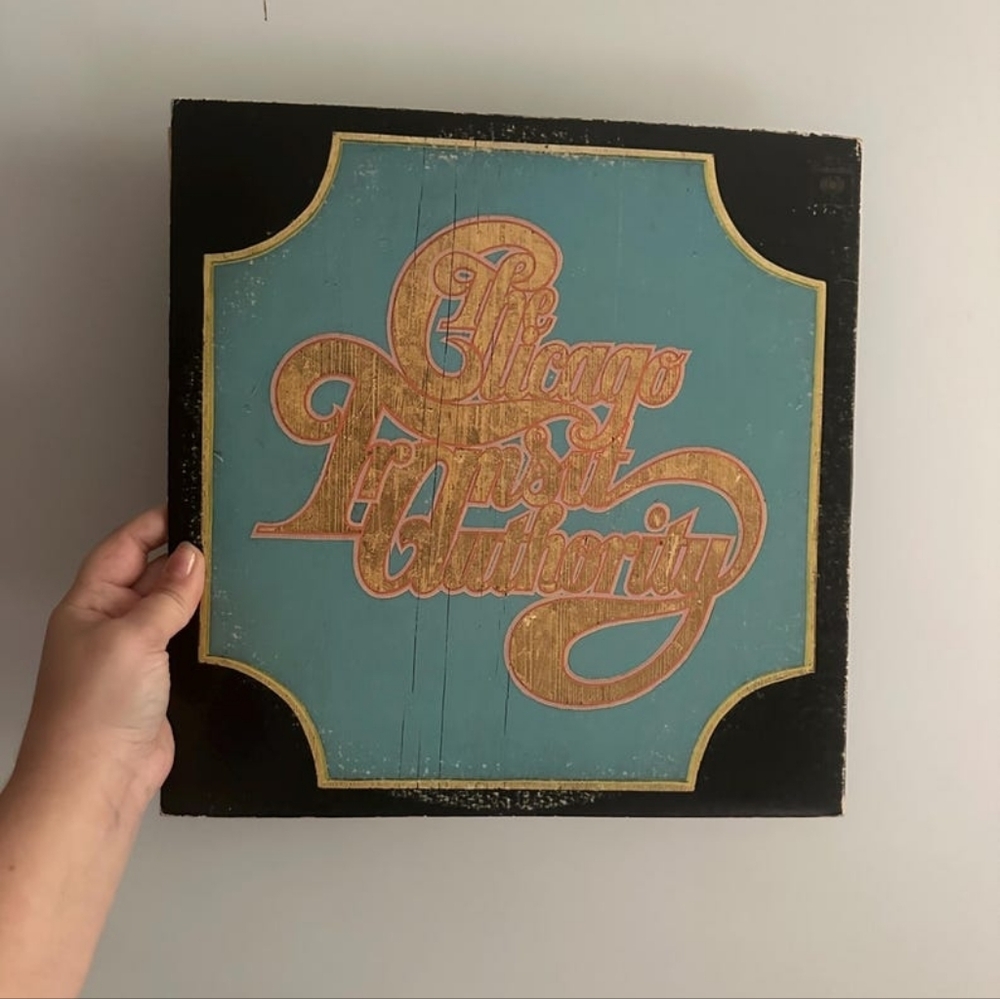 Vintage Chicago Transit Authority Wall Art